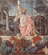Piero della Francesca Kristi uppstandelse oil painting reproduction